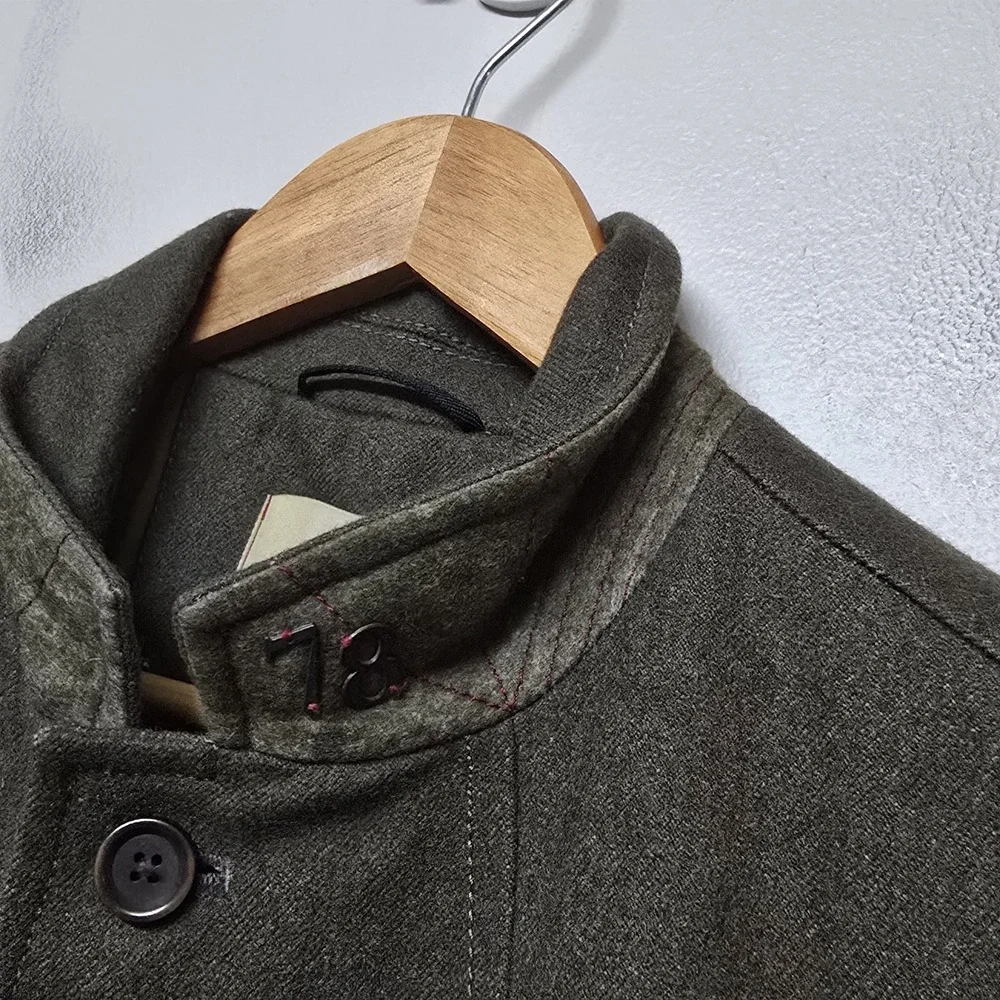 Banana Republic Heritage 78 Capsule Collection‎ Wool Blend Safari Coat XL Rare